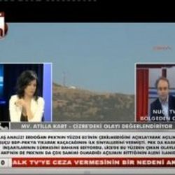 Halk TV canlı yayında Nuçe TV'yi ekranlarına taşıdı