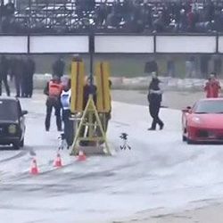 Murat 124 Ferrari'ye kafa tuttu - İzle