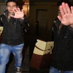Rüzgar Erkoçlar gazetecilerle kavga etti