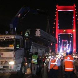 FSM Köprüsü'nde çalışmalar başladı