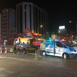 Tramvay çalışmaları sırasında doğalgaz borusu zarar gördü
