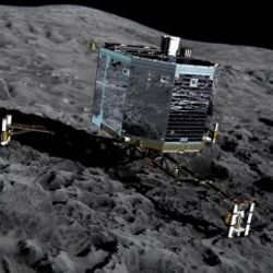 Kuyruklu yıldıza inen Philae pilleri bitince uykuya daldı