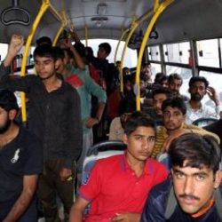 50 kişilik otobüsten 125 kaçak çıktı