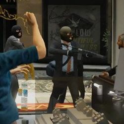 GTA 5'in satış kuyruğunda silahlı soygun