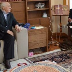 Fethullah Gülen'in BBC röportajından bir kare