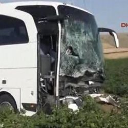 Niğde'de otobüs kazası: 12 yaralı