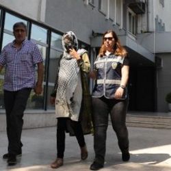 9 aylık hamile kadın hırsızlıktan gözaltına alındı