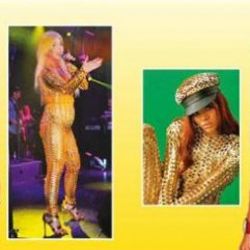 Hande Yaner'in olay kıyafetini ilk Rihanna giydi
