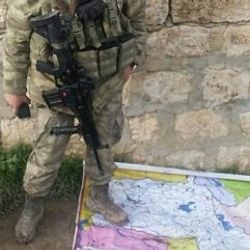 YPG'li teröristlerin Kürdistan hayali
