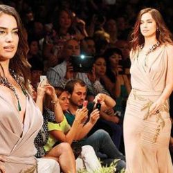 Irina Shayk baklavayı beğenmedi
