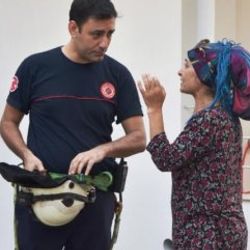 Ev sahibinin talimatları itfaiye erini güldürdü