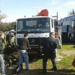Kudüs'te kamyonlu saldırı