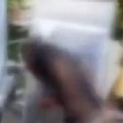 Sinirli adam buzdolabına kafa atmaktan kan içinde kaldı