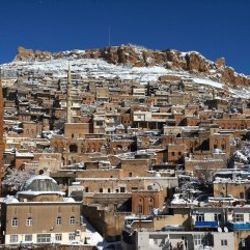 Kar Mardin'e ayrı bir güzellik kattı