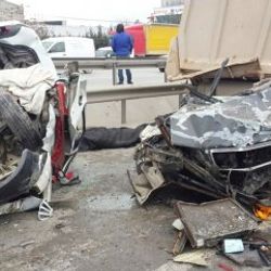 Freni patlayan hafriyat kamyonu 12 aracı biçti