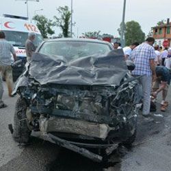 Ordu'da kaza: 14 yaralı