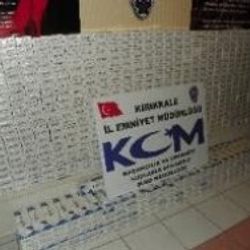 Kırıkkale'de 10 bin paket kaçak sigara ele geçirildi