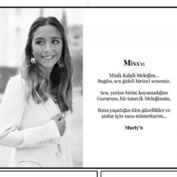 Mina Başaran'ın nişanlısından duygusal ilan