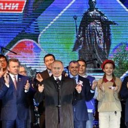 Putin, Kırım’da kutlamalara katıldı