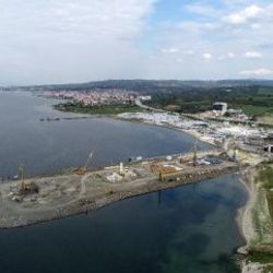 1915 Çanakkale Köprüsü kule kesonları batırıldı