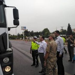 Hatay'da geniş çaplı trafik denetimi