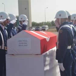 Tunceli şehidinin naaşı memleketine uğurlandı