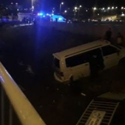 Kayseri'de minibüs kanala düştü: 7 yaralı