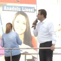 Ekrem İmamoğlu'nun Bayrampaşa mitingi