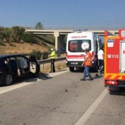 Mersin'de uzman çavuşlar kaza yaptı: 2 ölü, 1 yaralı