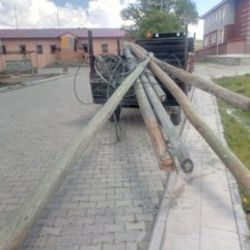 Kars'ta kablo hırsızlığından 13 şüpheli gözaltına alındı
