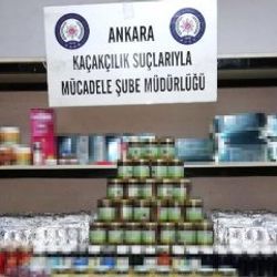 Ankara'da gümrük kaçağı 18 bin ürün ele geçirildi