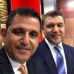 Fatih Portakal ve İsmail Küçükkaya'dan hazırız pozu