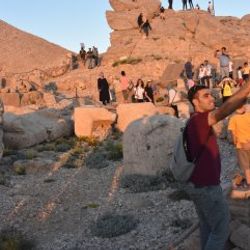 Nemrut Dağı turistlerin gözdesi oldu