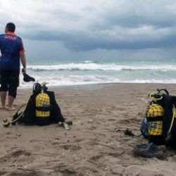 Giresun'da boğulma tehlikesi geçiren 2 kişiden biri kayıp