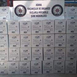 Adana'da kaçak içki operasyonu: 2 gözaltı