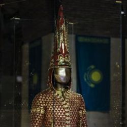2500 yıllık 'Altın Elbiseli Adam' Türkiye'de sergileniyor