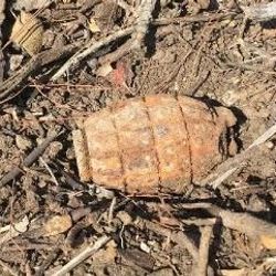 Çanakkale'de bulunan 104 yıllık el bombası imha edildi