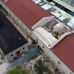 Türkiye’nin en büyük kütüphanesi havadan görüntülendi