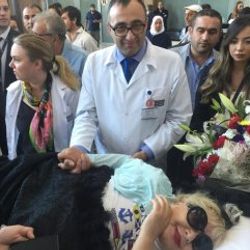 Ameliyat olan Muazzez Abacı taburcu oldu