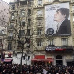 Hrant Dink'e ölümünün 13. yılında anma töreni