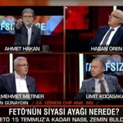 CHP'li Günaydın, canlı yayında Ahmet Hakan'ı kızdırdı