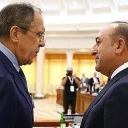 Çavuşoğlu Lavrov ile görüştü