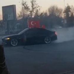 Drift yapan sürücüye 6 bin TL para cezası kesildi