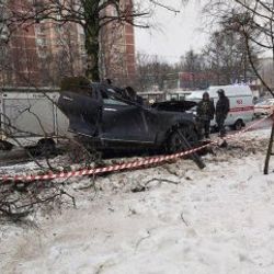 Rusya'da ağaçlara çarpan araçtaki 2 kişi öldü