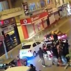 Asker eğlencesi yapan magandalar kamerada