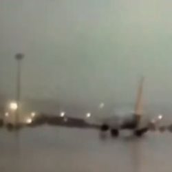 Sabiha Gökçen'de uçağın kaza anı