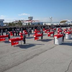 Şehitler memleketlerine uğurlandı
