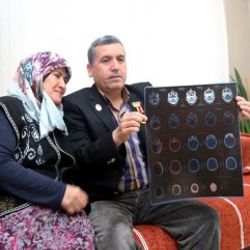 Gazi, 28 yıldır başındaki 14 şarapnel parçasıyla yaşıyor