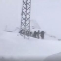 Erzurum'da gri listedeki teröristin öldürülme anı