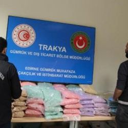 Edirne'de 100 milyon değerinde uyuşturucu operasyonu